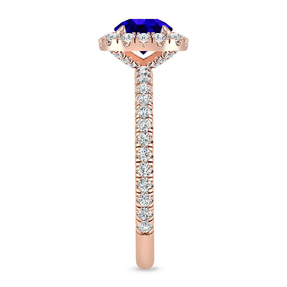 Rose Gold - Tanzanite