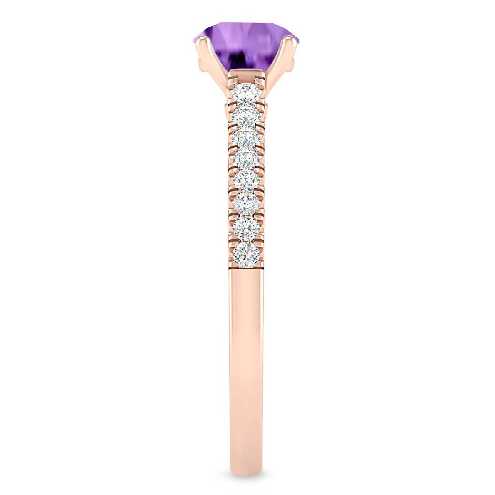 Rose Gold - Amethyst