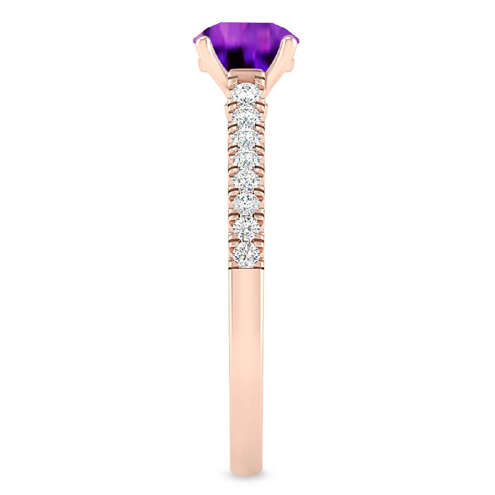Rose Gold - Amethyst