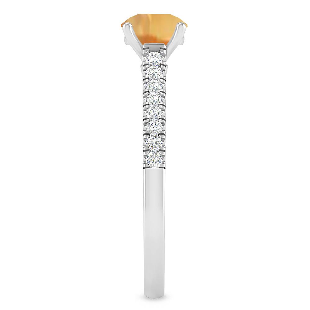 White Gold - Citrine