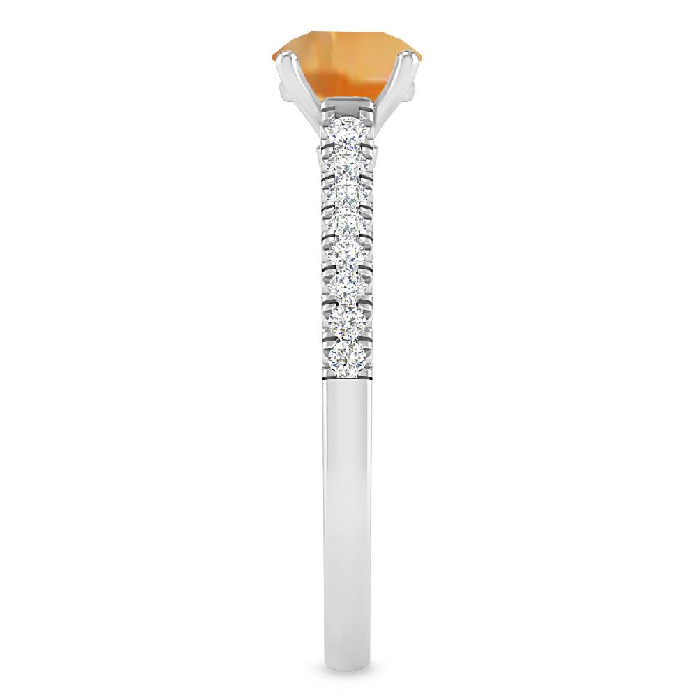 White Gold - Citrine