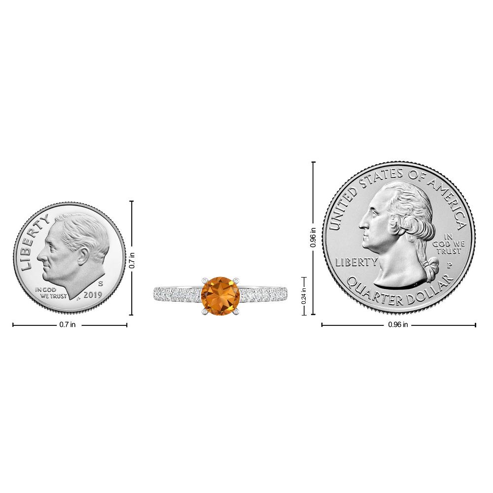 White Gold - Citrine