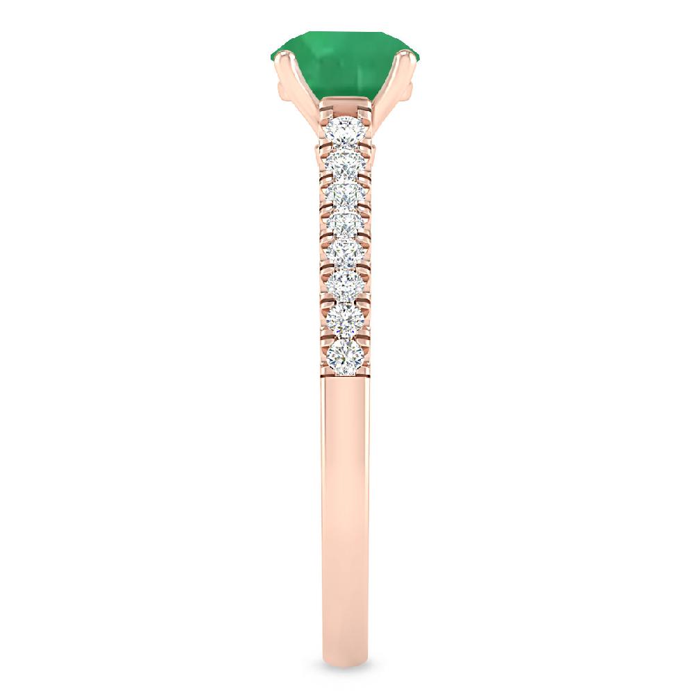 Rose Gold - Emerald