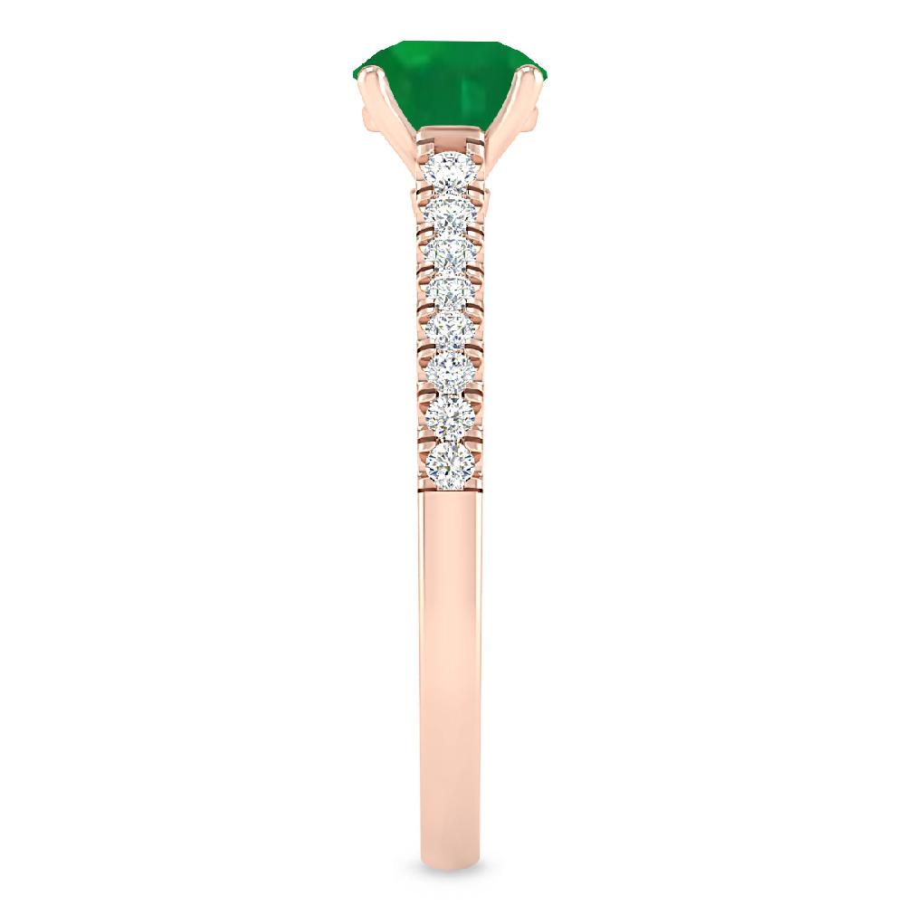 Rose Gold - Emerald