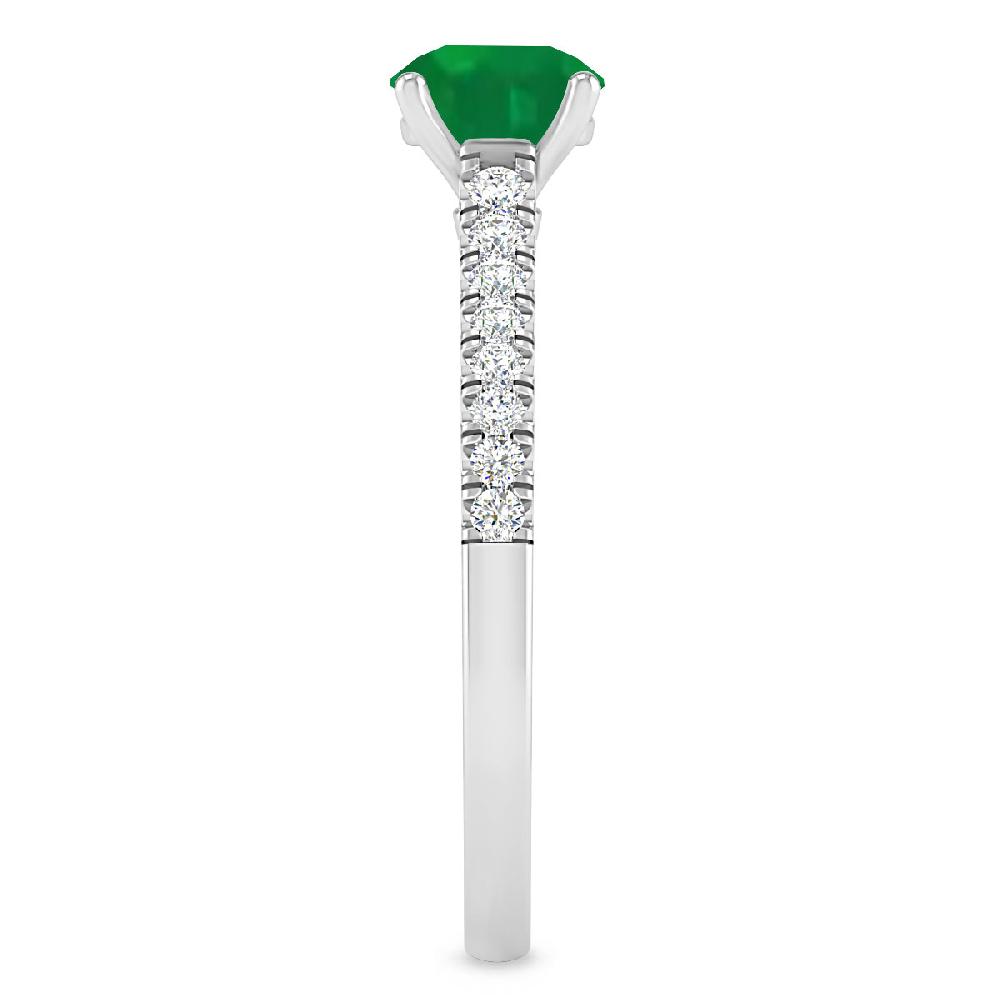 White Gold - Emerald