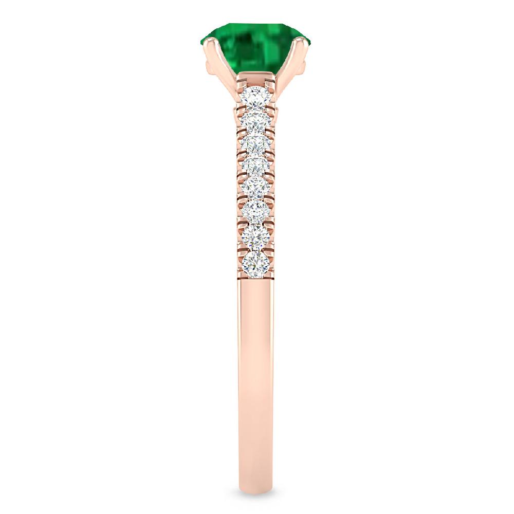 Rose Gold - Emerald