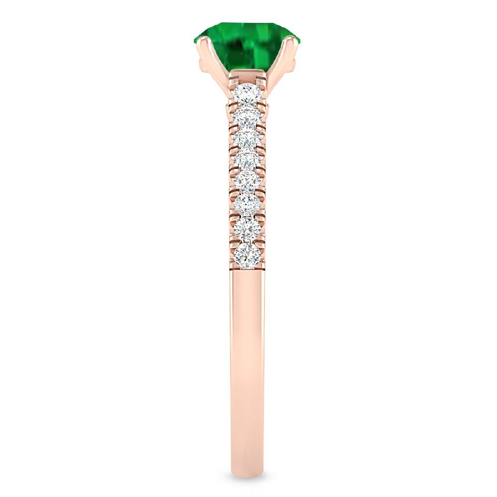 Rose Gold - Emerald