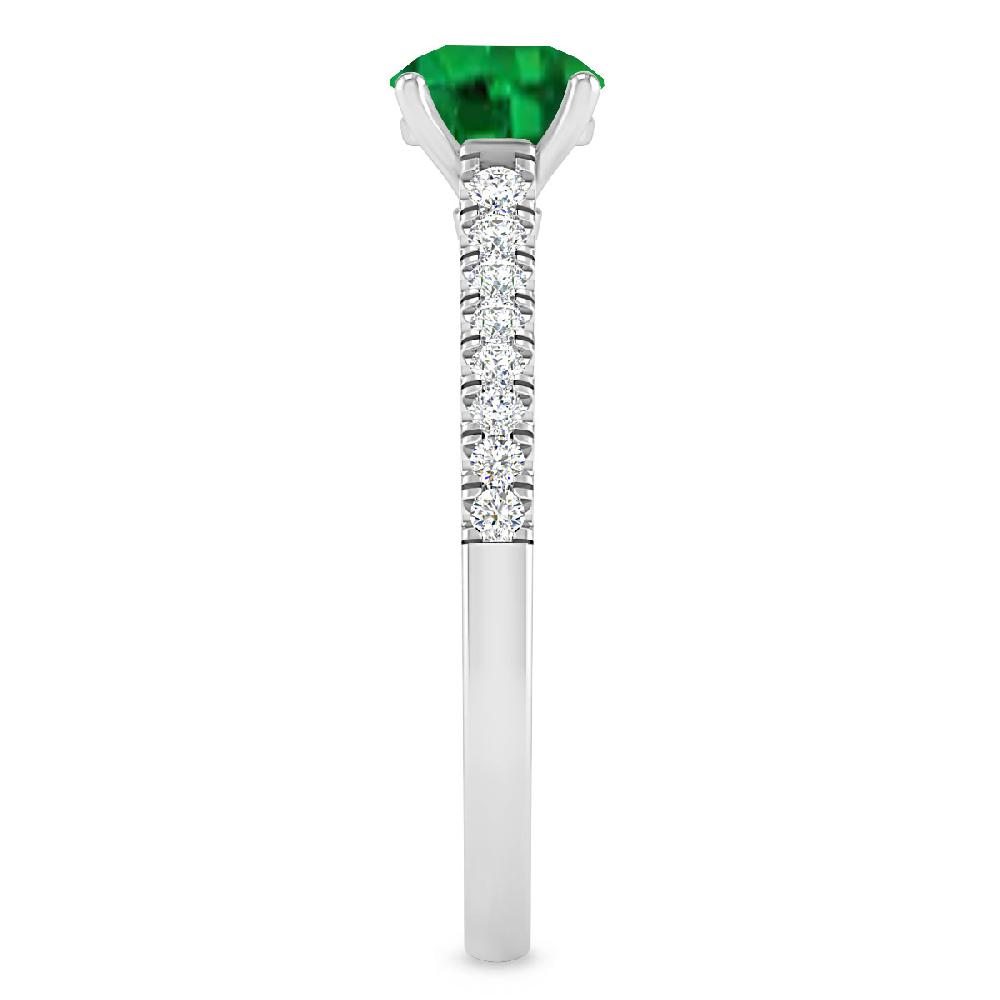 White Gold - Emerald
