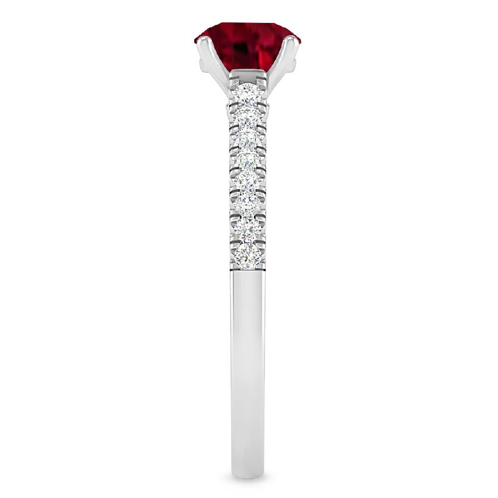 White Gold - Garnet