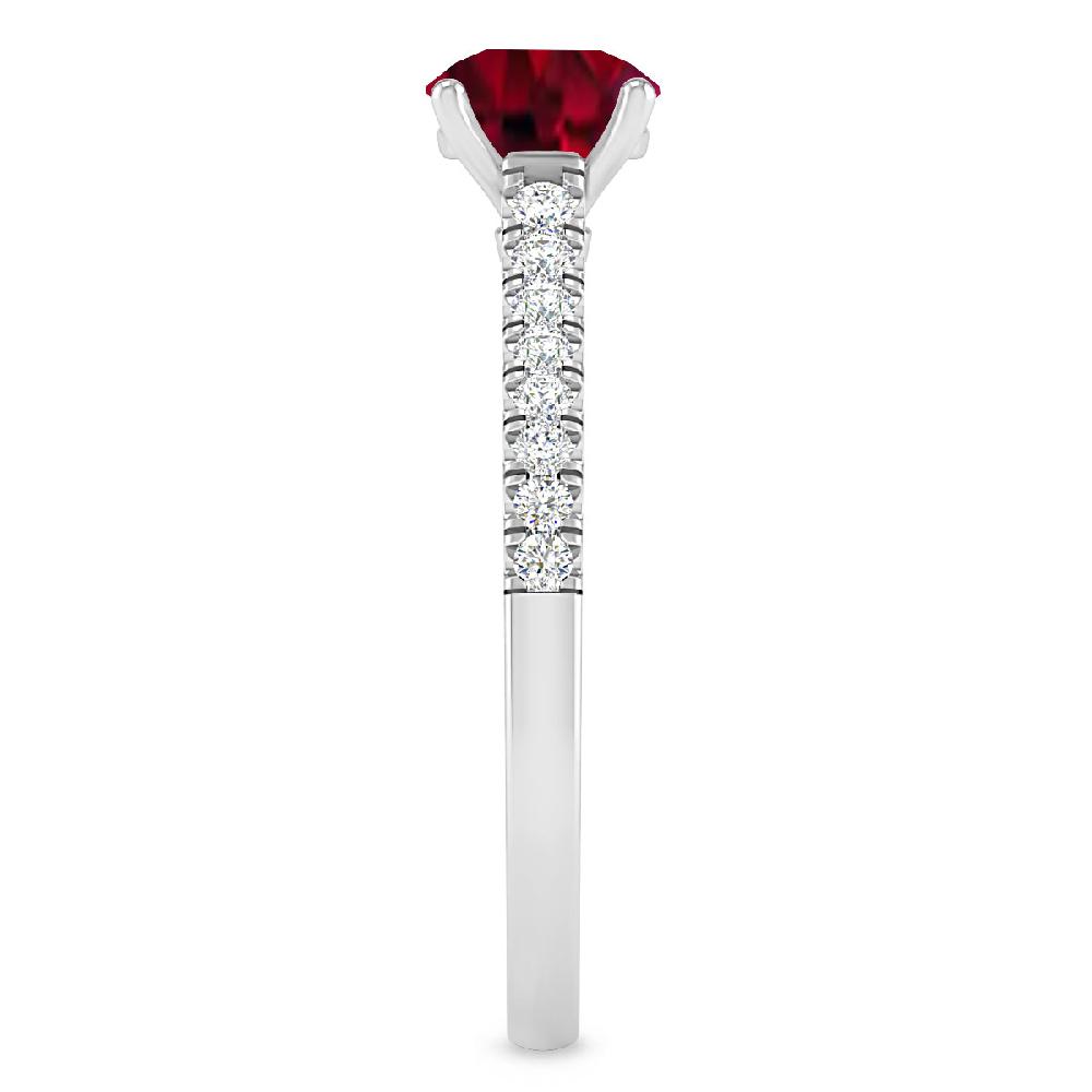 White Gold - Garnet