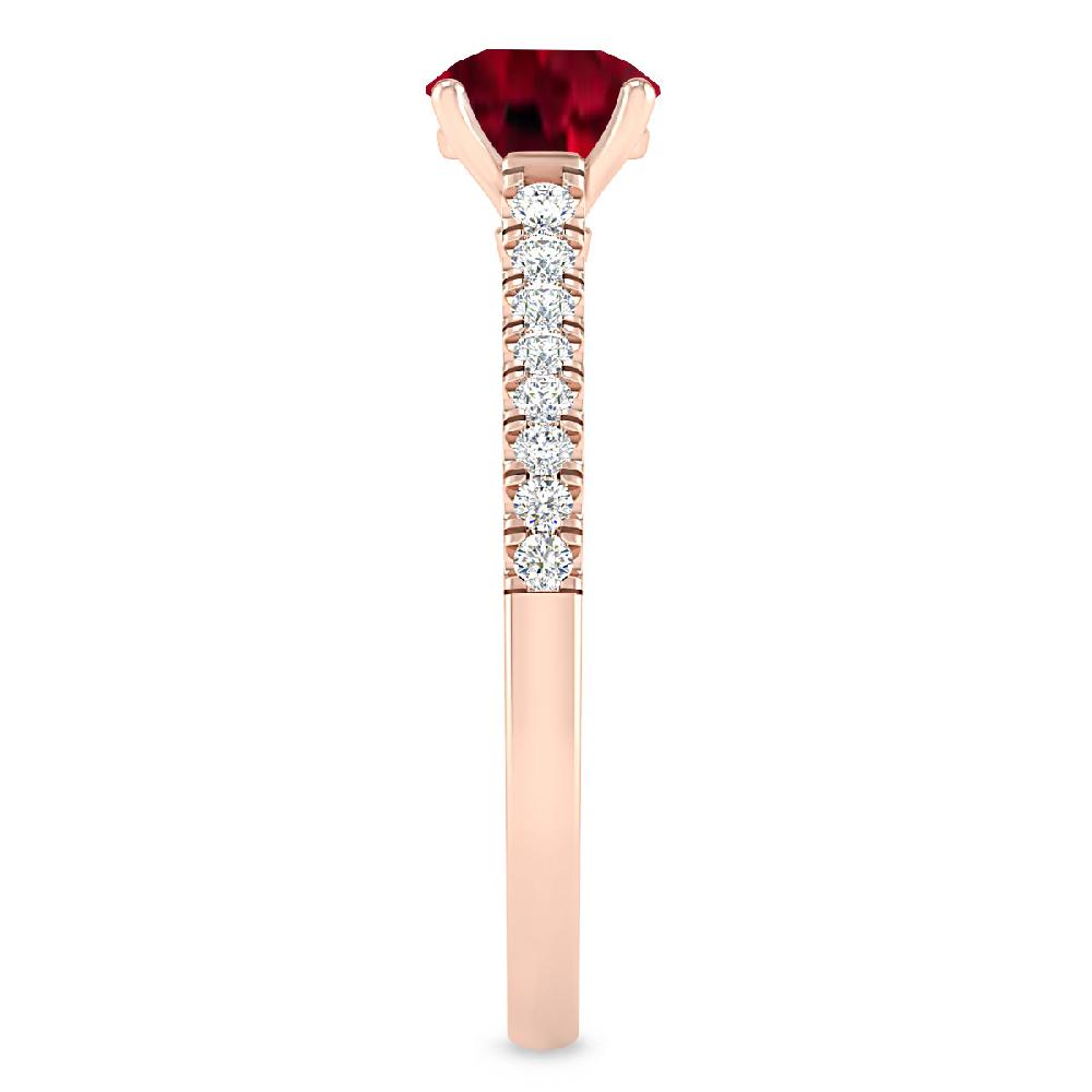 Rose Gold - Garnet