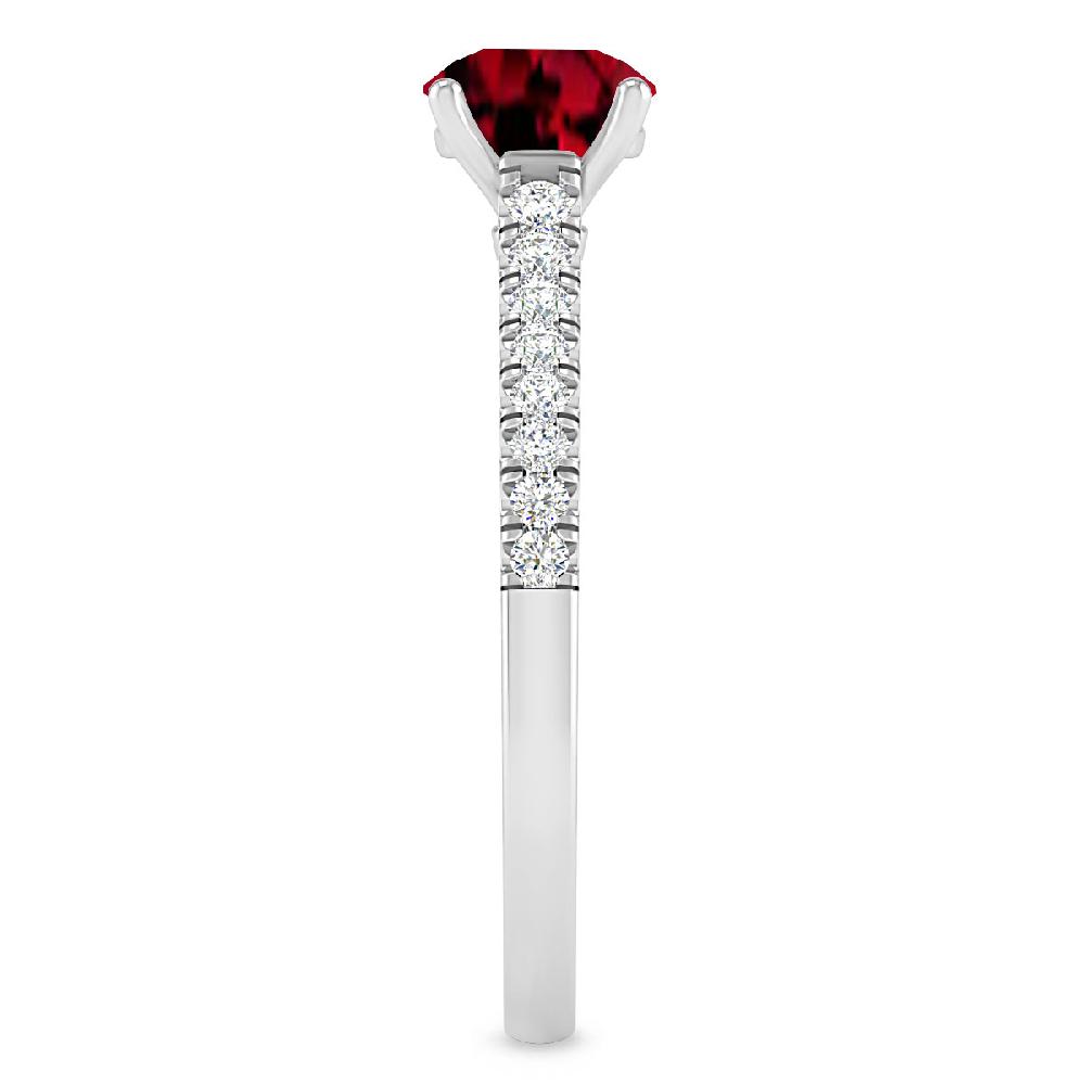 White Gold - Garnet