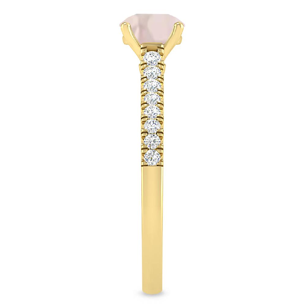 Yellow Gold - Morganite