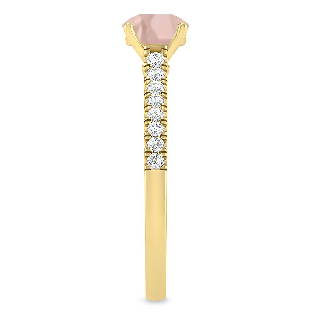 Yellow Gold - Morganite