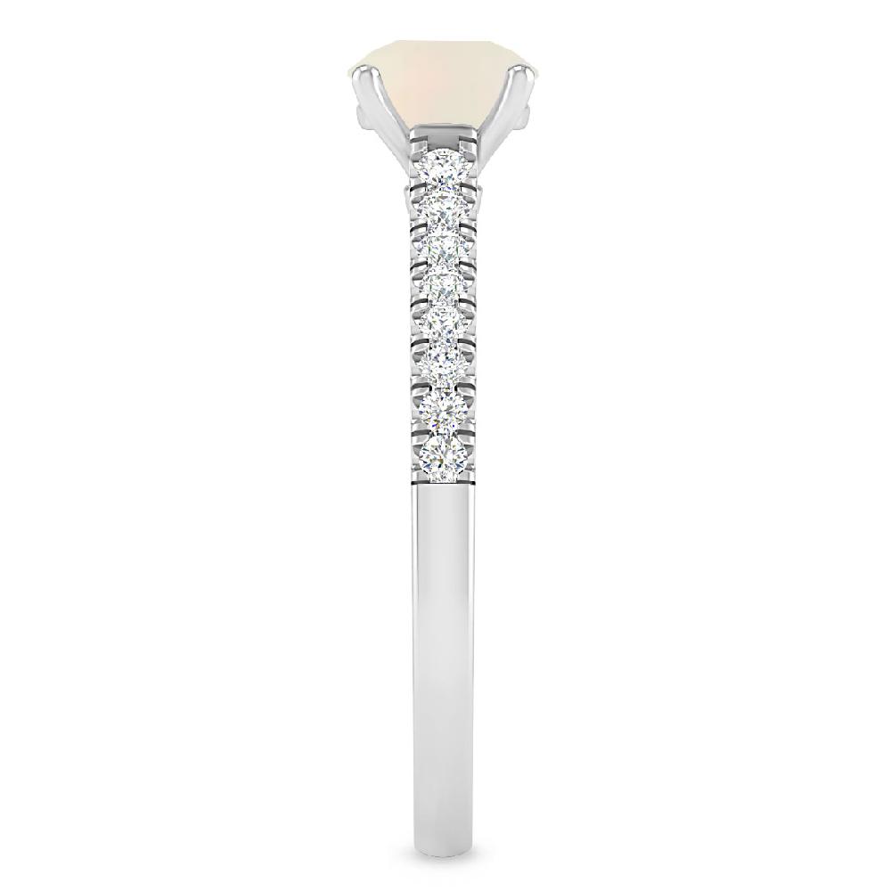 White Gold - Opal
