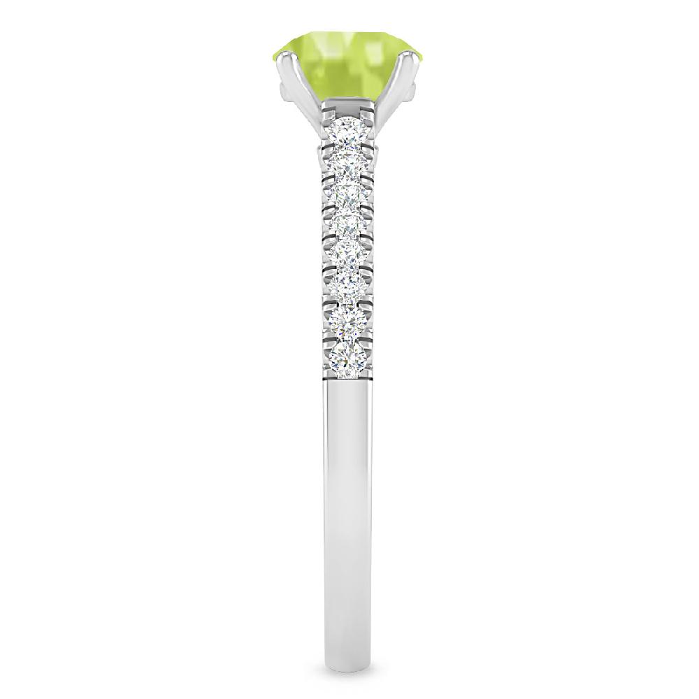 White Gold - Peridot