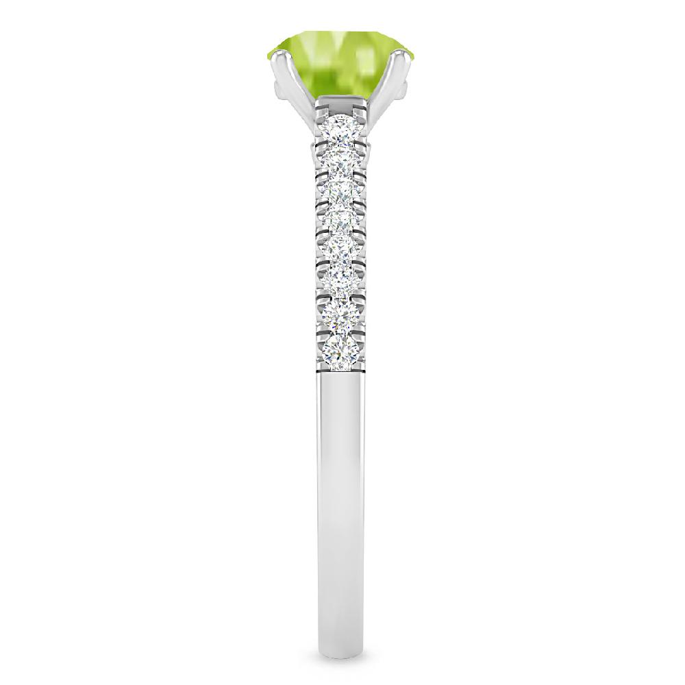 White Gold - Peridot