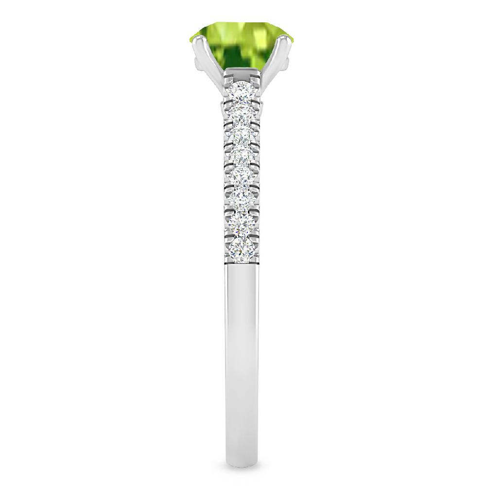 White Gold - Peridot