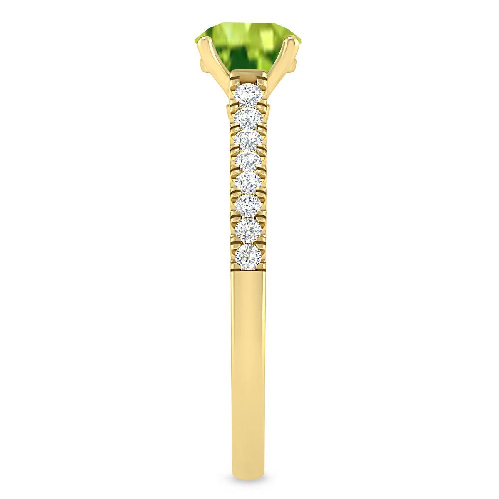 Yellow Gold - Peridot
