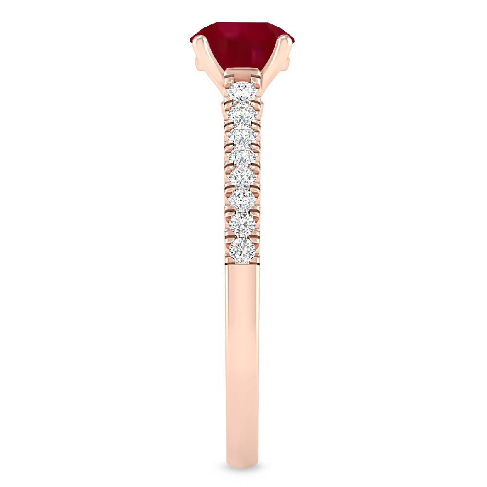 Rose Gold - Ruby
