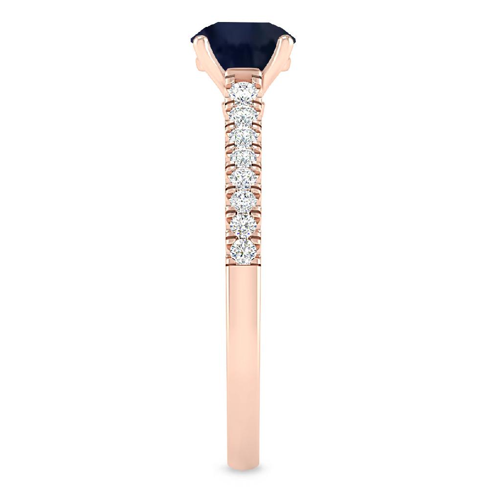 Rose Gold - Sapphire