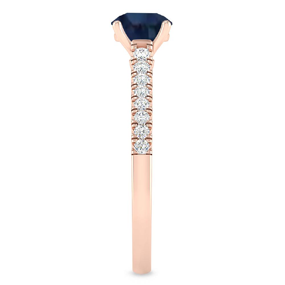 Rose Gold - Sapphire