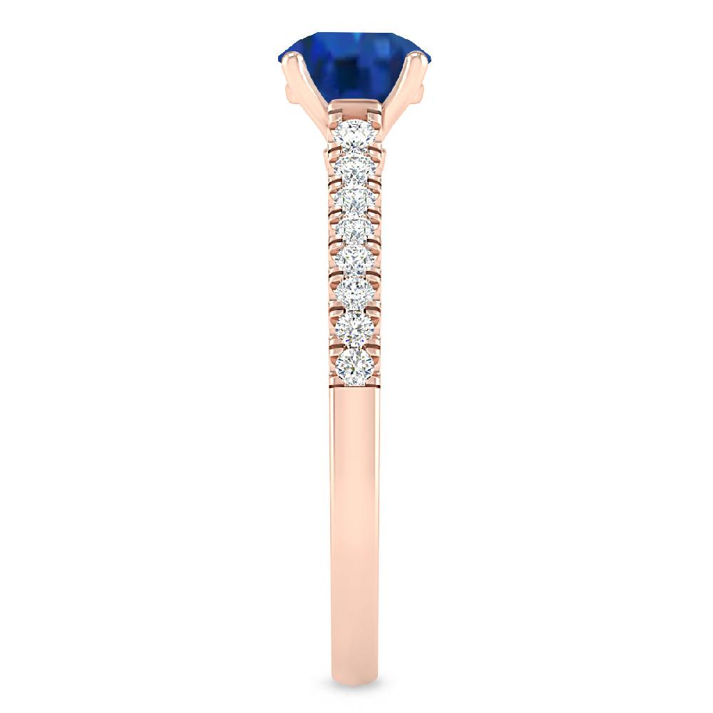 Rose Gold - Sapphire