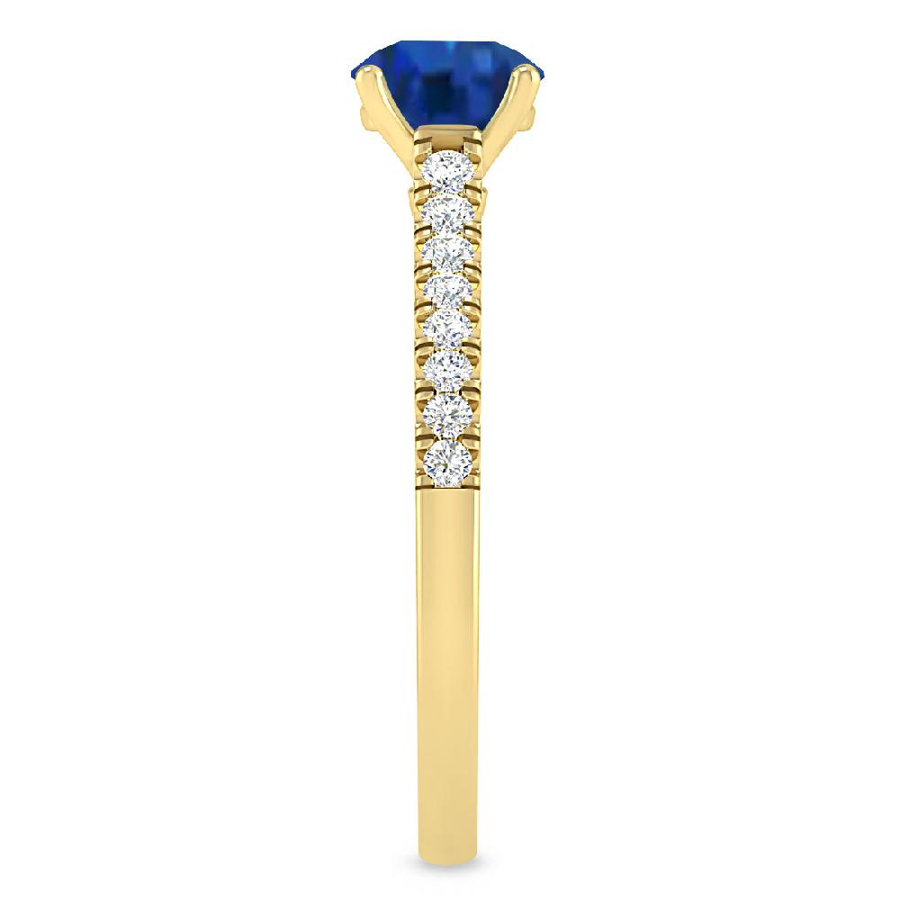Yellow Gold - Sapphire