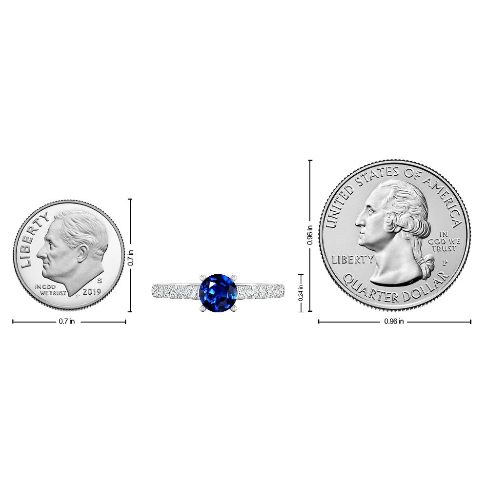 White Gold - Sapphire