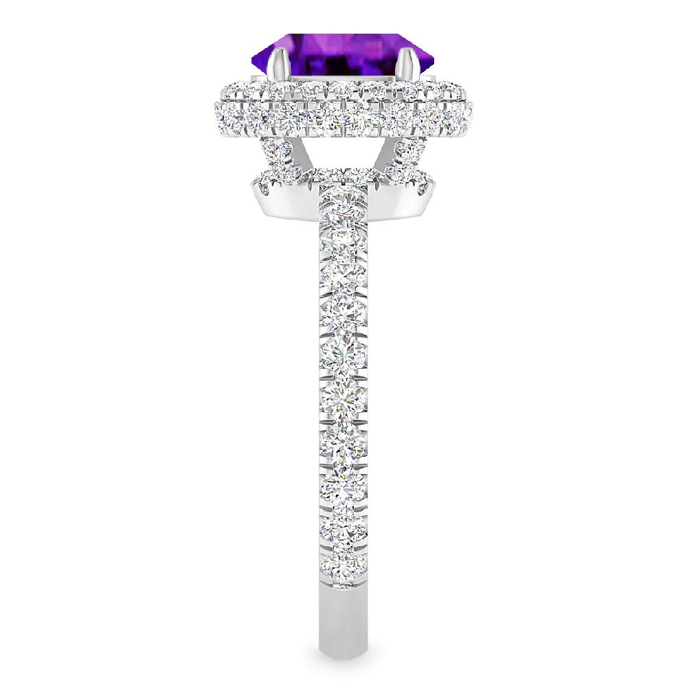 White Gold - Amethyst