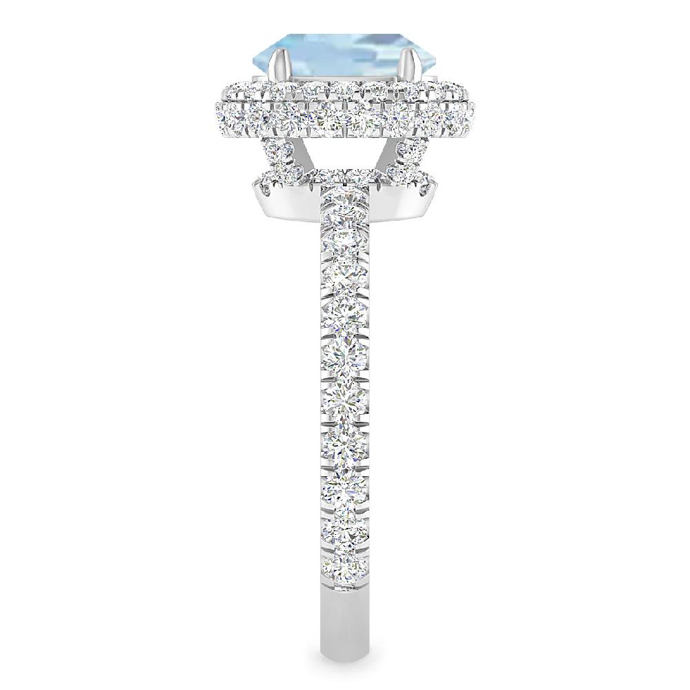 White Gold - Aquamarine