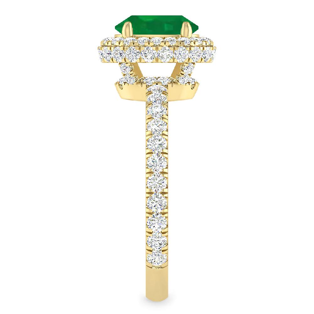 Yellow Gold - Emerald