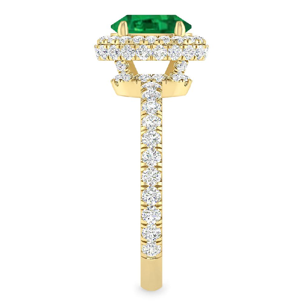 Yellow Gold - Emerald