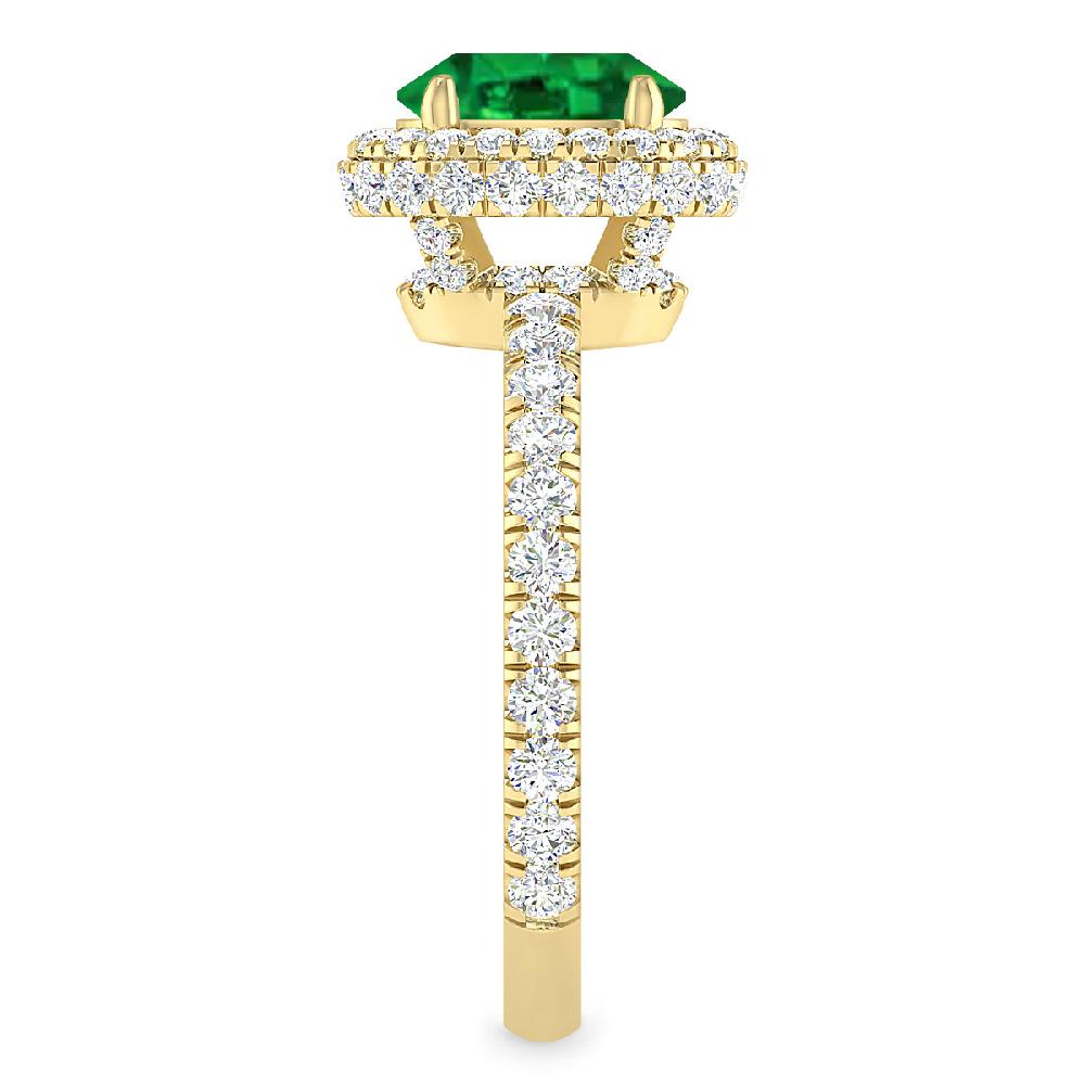 Yellow Gold - Emerald