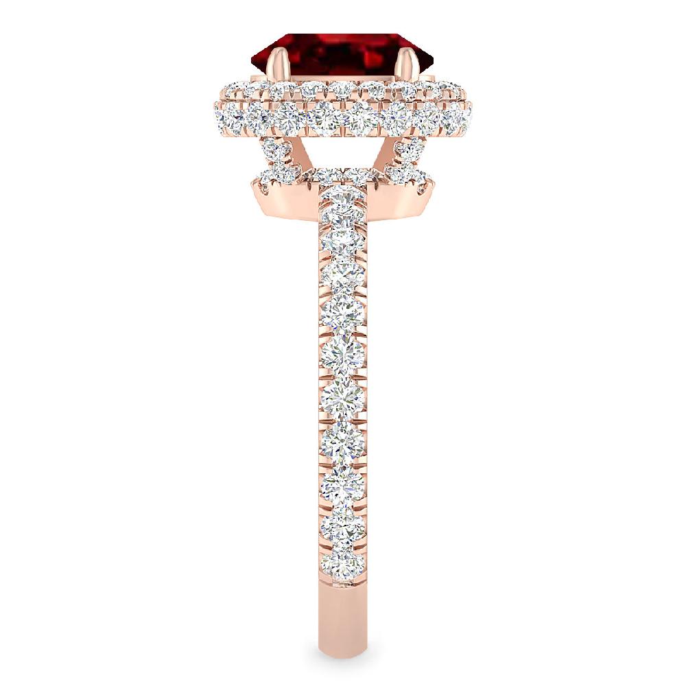 Rose Gold - Garnet