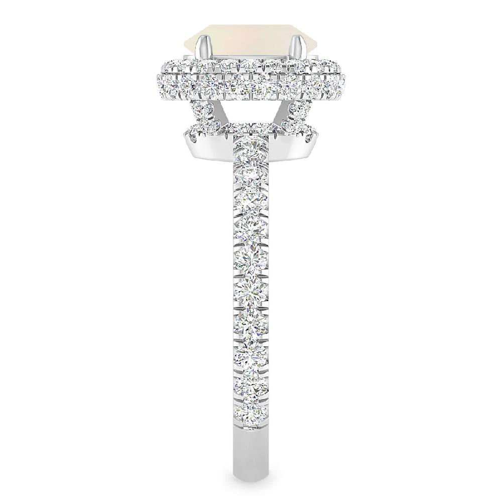 White Gold - Opal