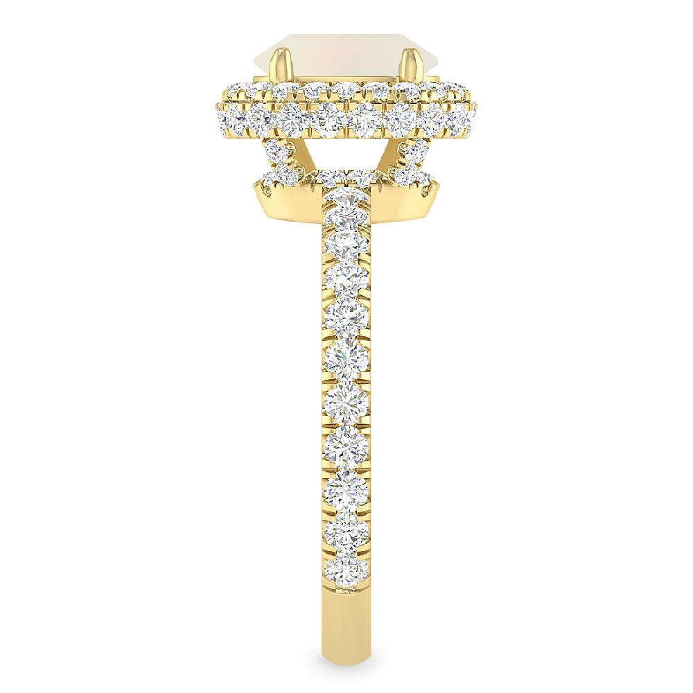 Yellow Gold - Opal