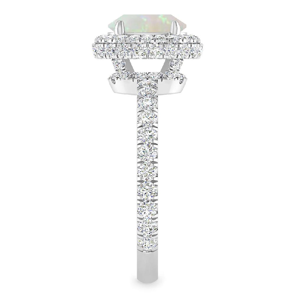 White Gold - Opal