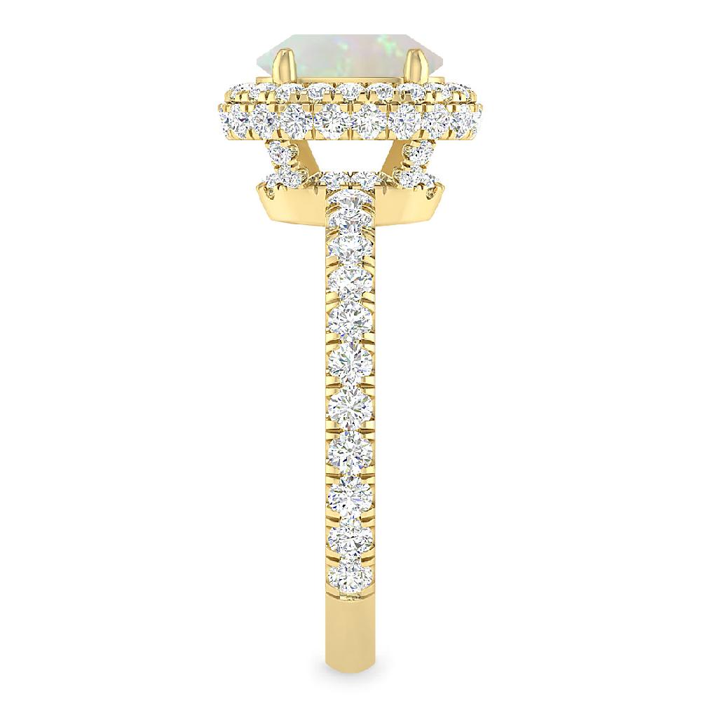 Yellow Gold - Opal