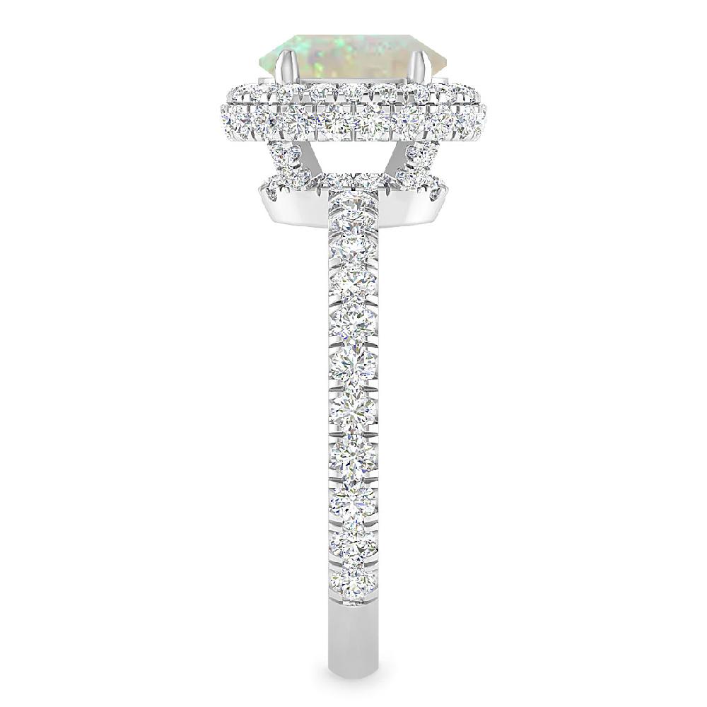 White Gold - Opal