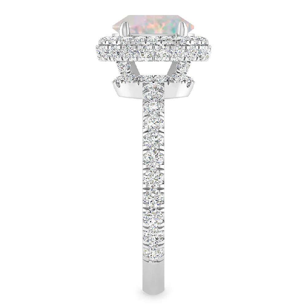 White Gold - Opal