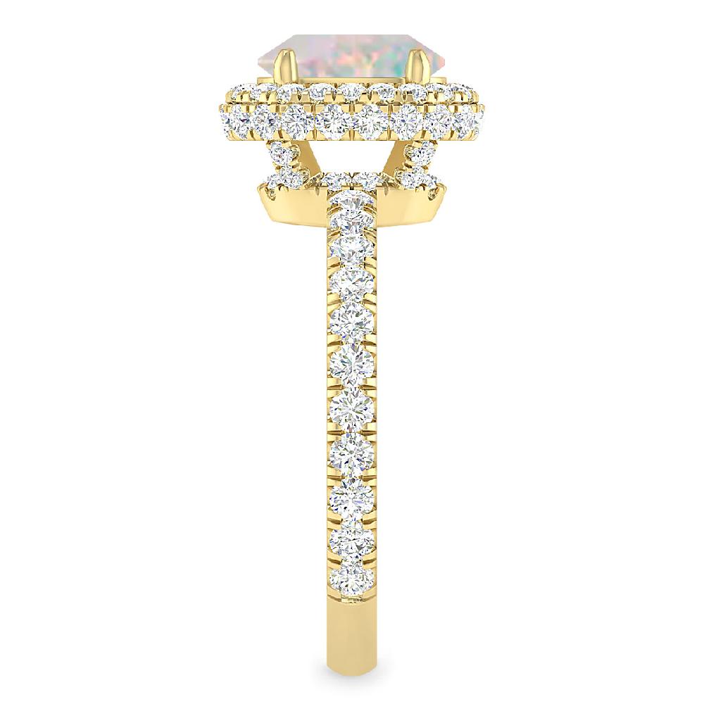 Yellow Gold - Opal