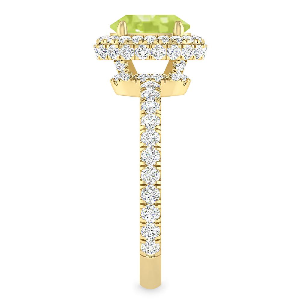 Yellow Gold - Peridot