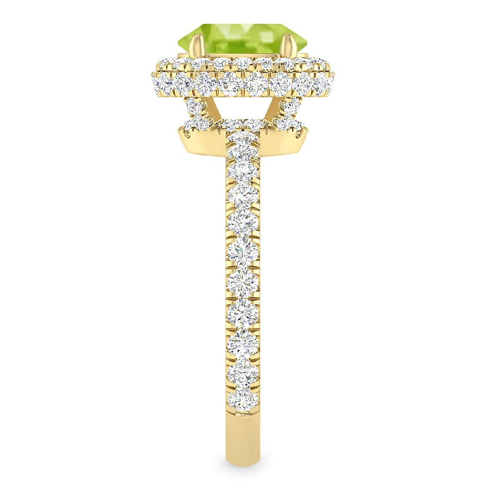 Yellow Gold - Peridot