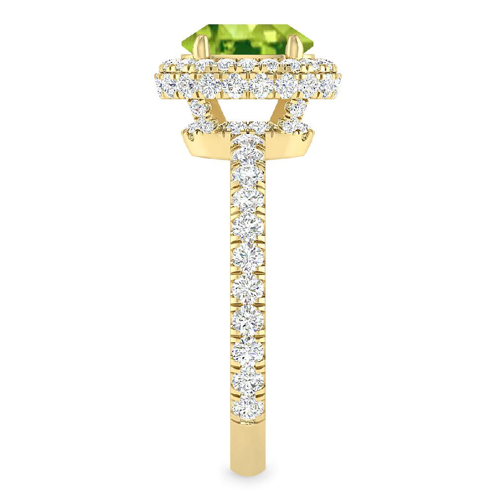 Yellow Gold - Peridot
