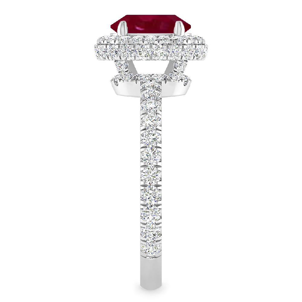 White Gold - Ruby
