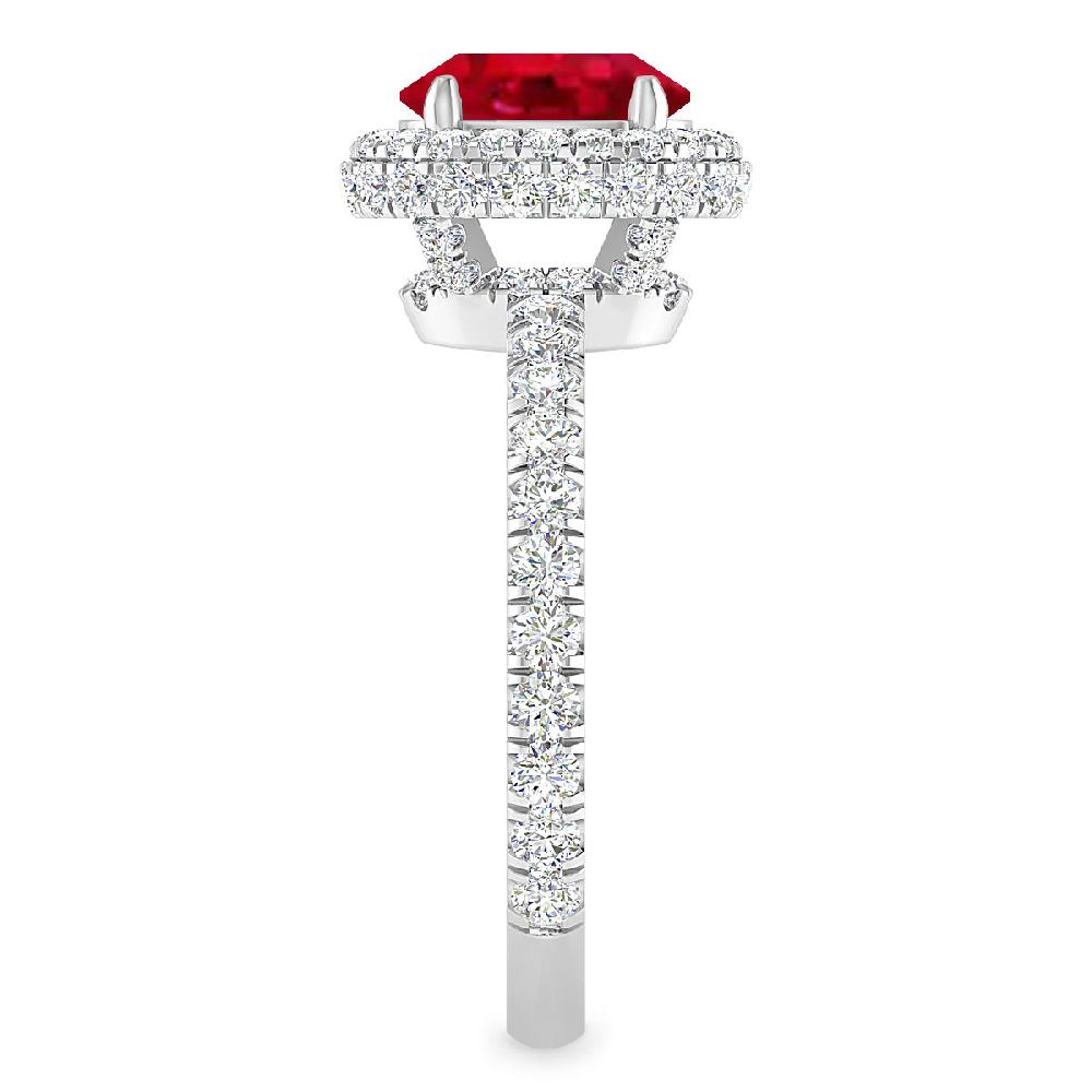 White Gold - Ruby