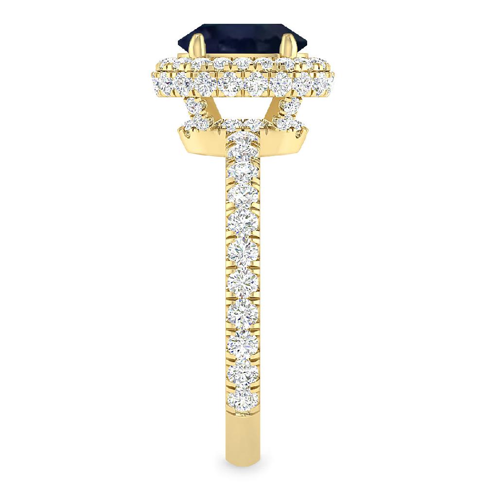 Yellow Gold - Sapphire