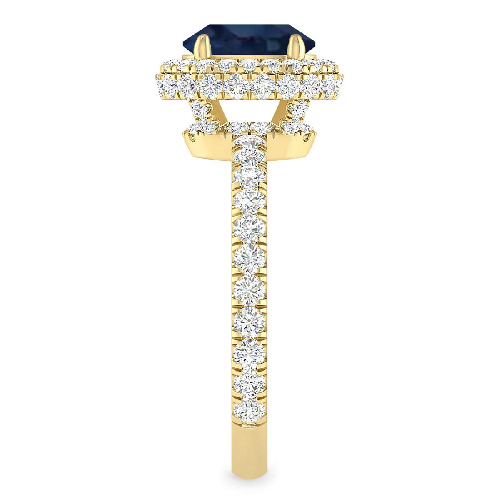 Yellow Gold - Sapphire