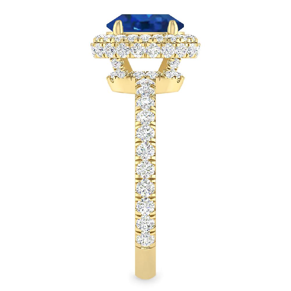 Yellow Gold - Sapphire